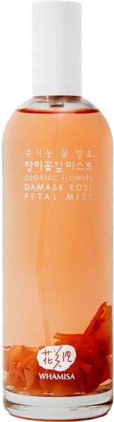 WHAMISA Organic Flowers Damask Rose Petal Mist Gesichtsspray