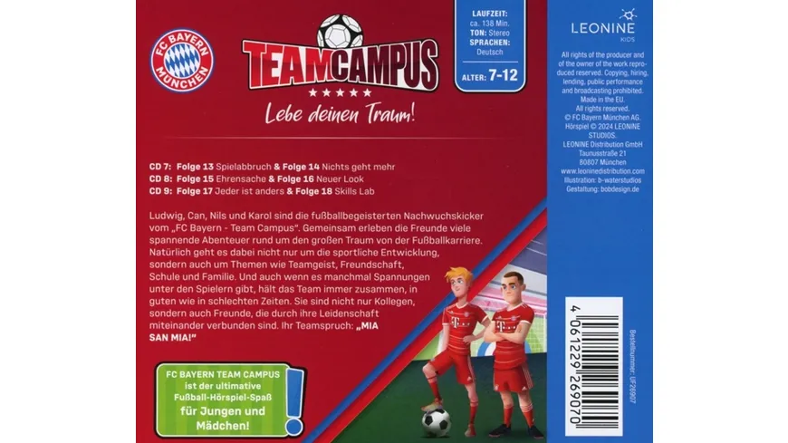 FC Bayern Team Campus (Fußball) Hörspielbox 3