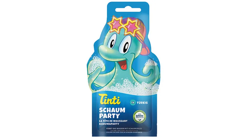Tinti - Schaumparty türkis, 1 Stück 40 ml