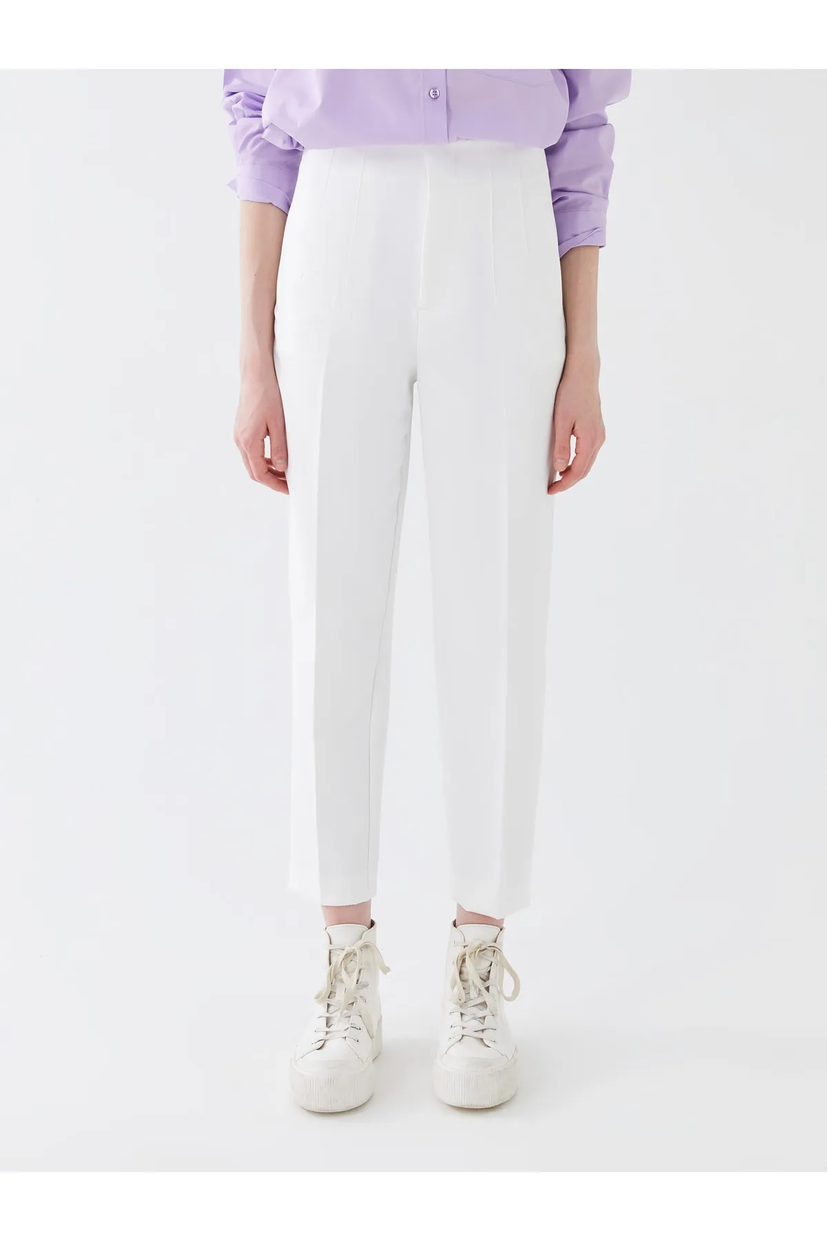 LC Waikiki  Gerade geschnittene Karottenhose für Damen