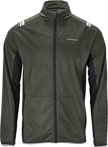 Endurance Laufjacke Diker mit reflektierenden Elementen