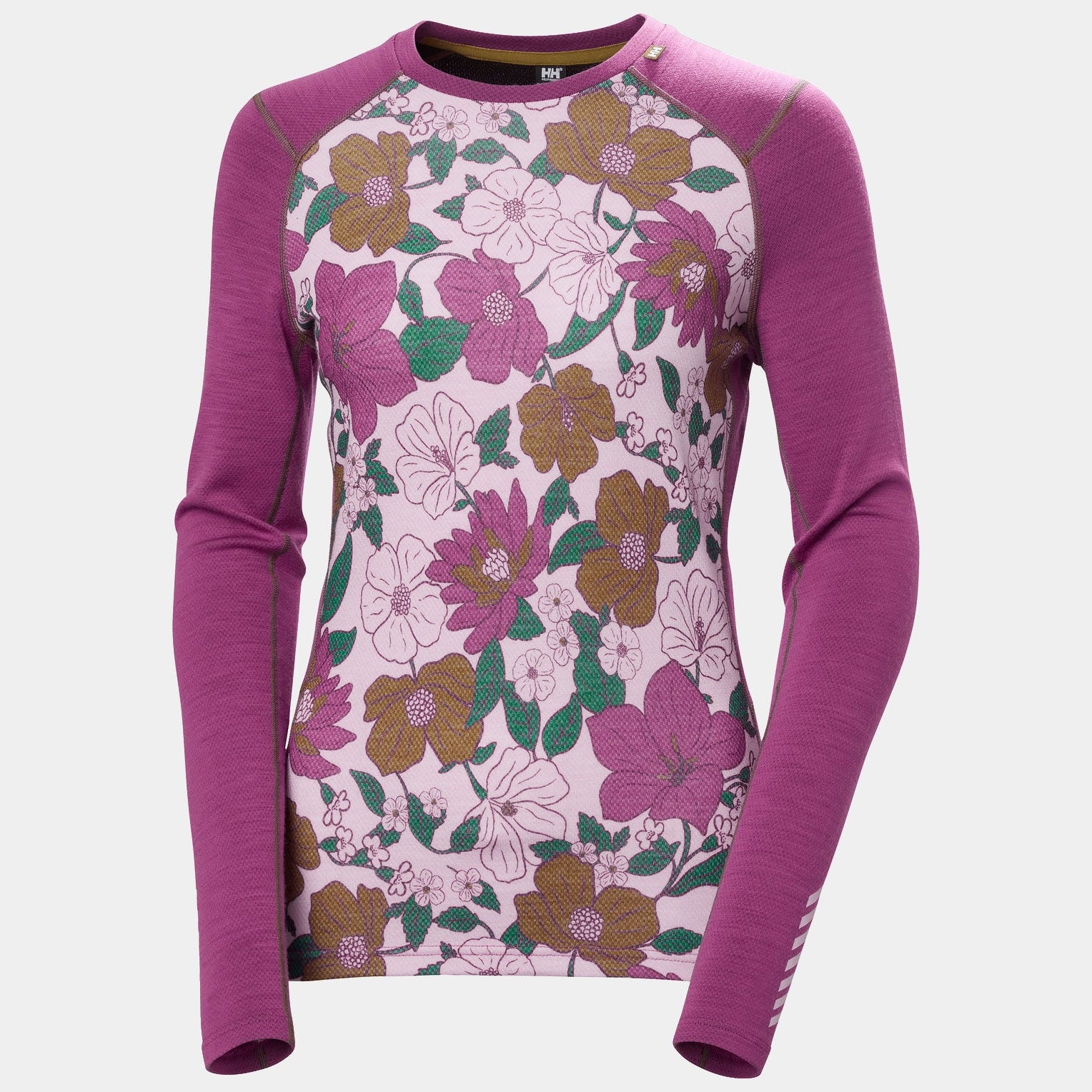 Women’s LIFA® Merino Midweight Graphic Long-Sleeve Crew Base Layer
