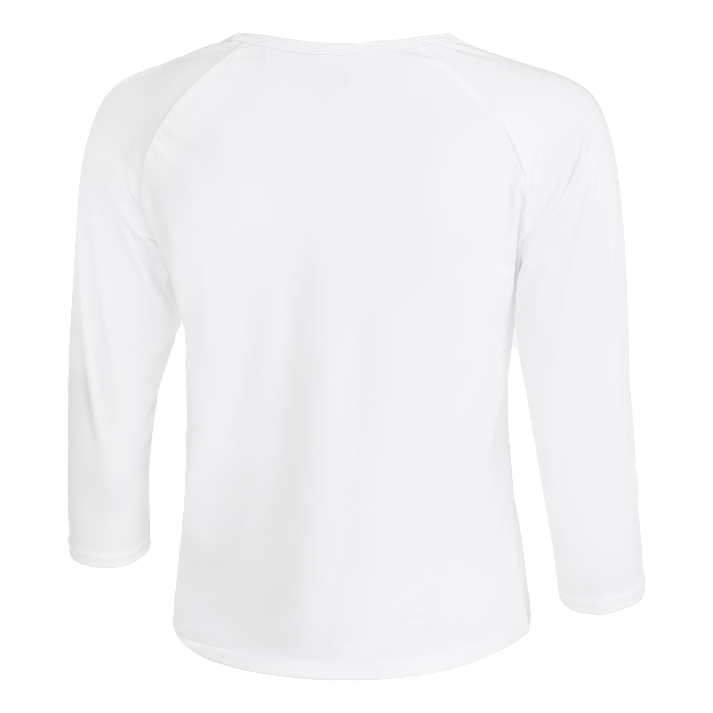 Mixed Longsleeve Damen - Weiß