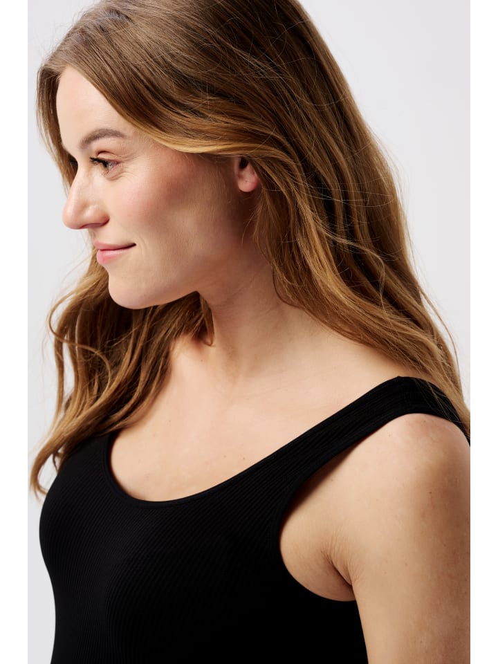 Noppies Tanktop Rib Sama in Black günstig kaufen