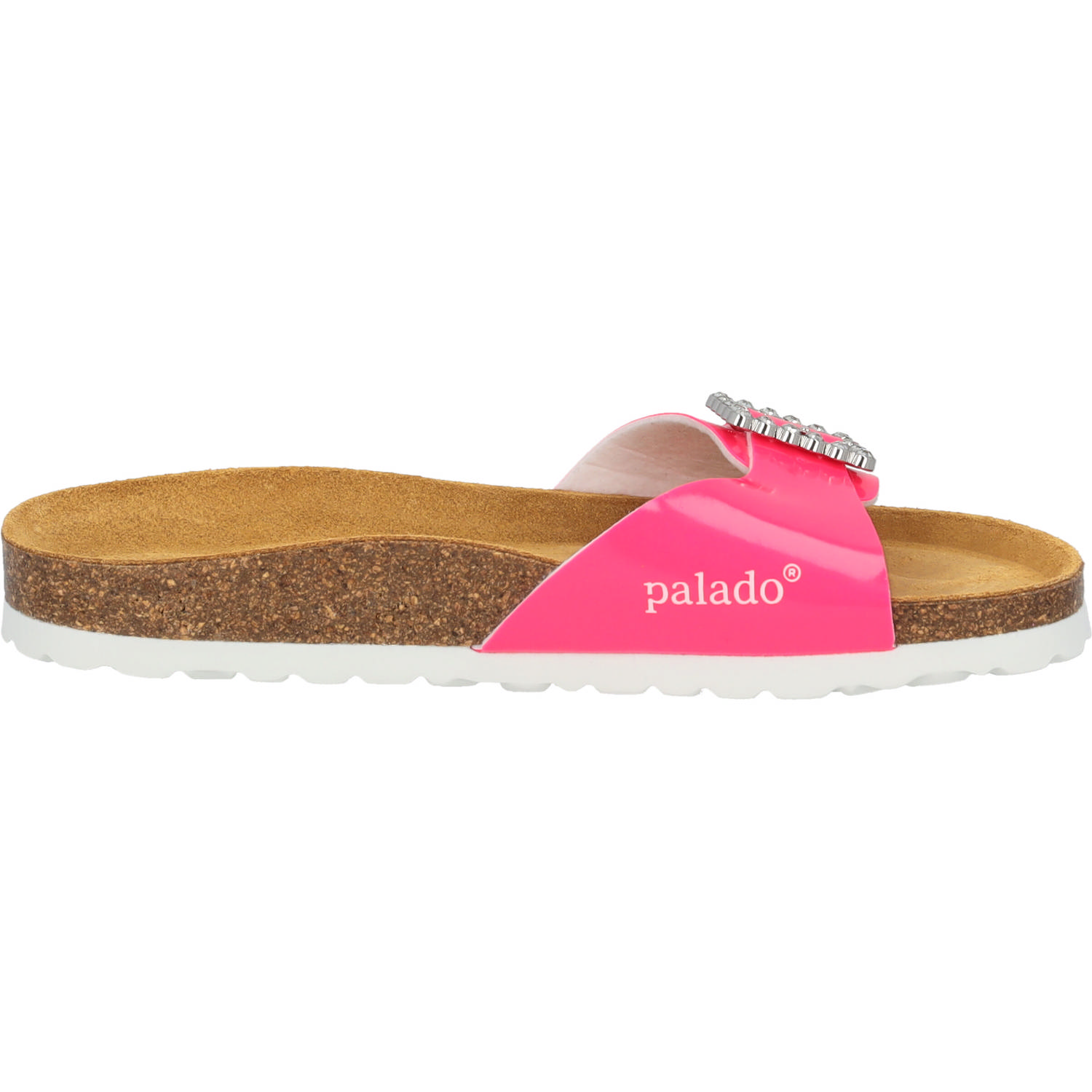 Palado Malta SQ by Sila Sahin, Pantoletten, Damen, Pink Neon Lack