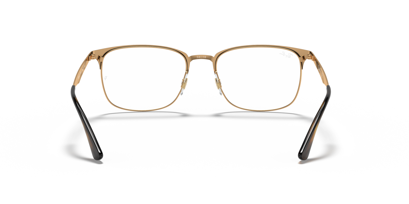 RB6421 OPTICS - Ochelari de soare lucioși cu aspect de carapace de broască țestoasă