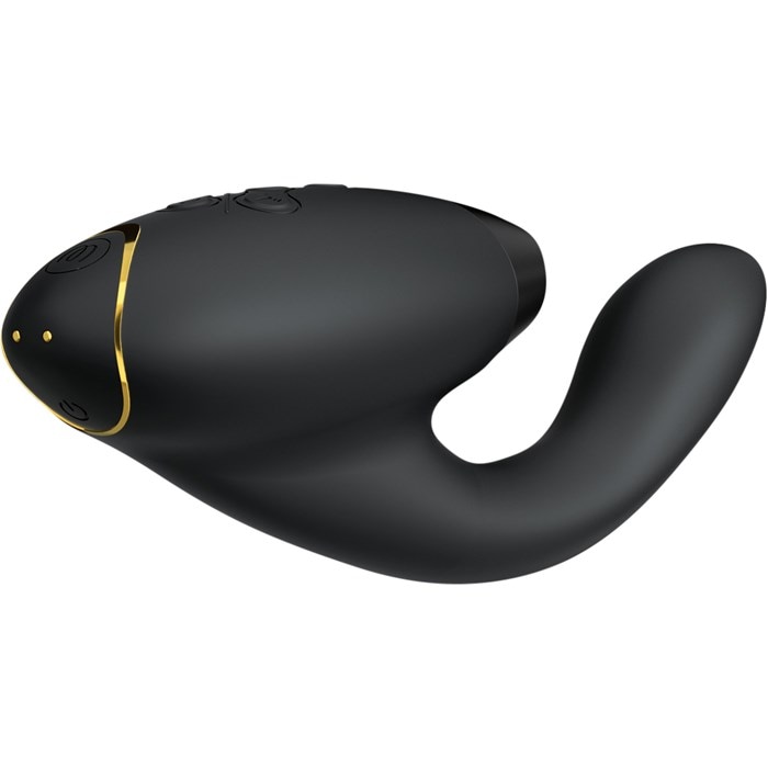 Luxuriöser Dual Stimulator Mit Pleasure Air Technologie Für Die Klitoris Und Vibration für den G-Punkt