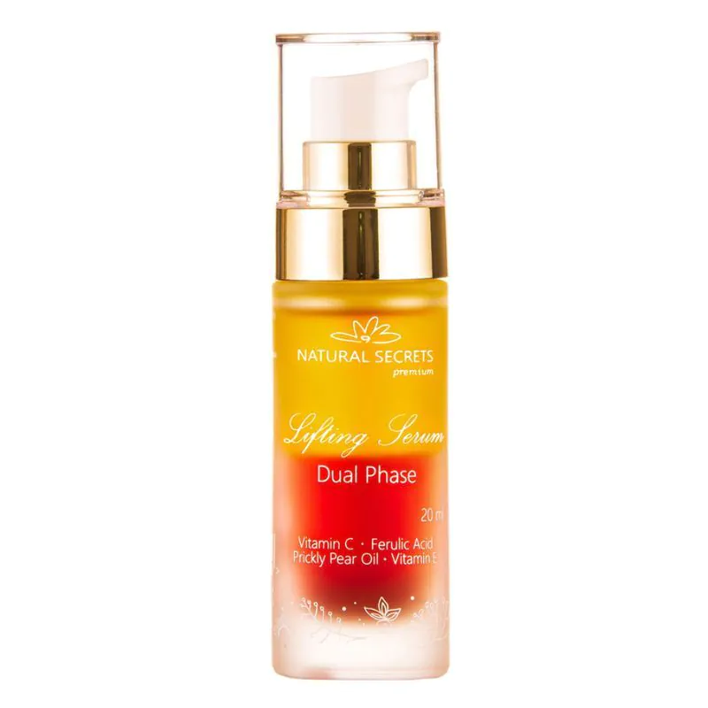 Natural Secrets dvofazni serum za snažno učvršćivanje kože