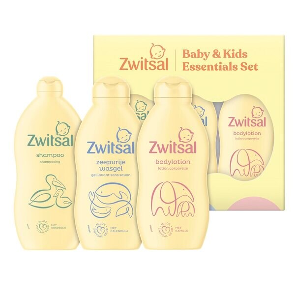 Darčeková sada Zwitsal Baby & Kids Essentials
