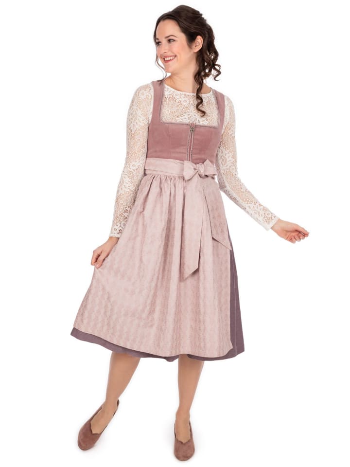MarJo Midi Dirndl MARILENA in puder günstig kaufen