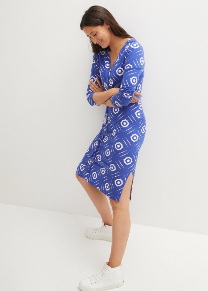 Jerseykleid, knieumspielend