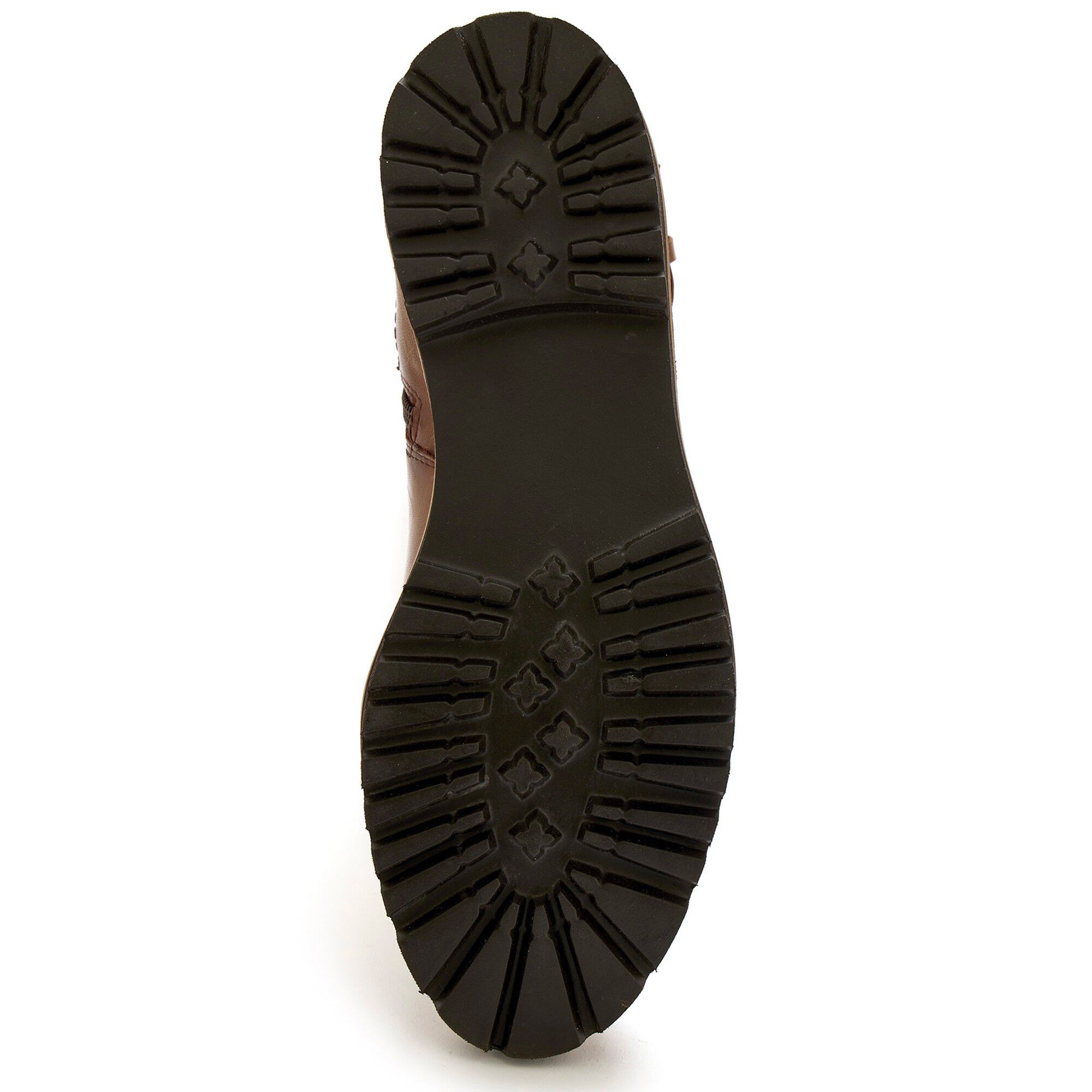 Bottes zippées et élastiquées Largeur Confort en cuir