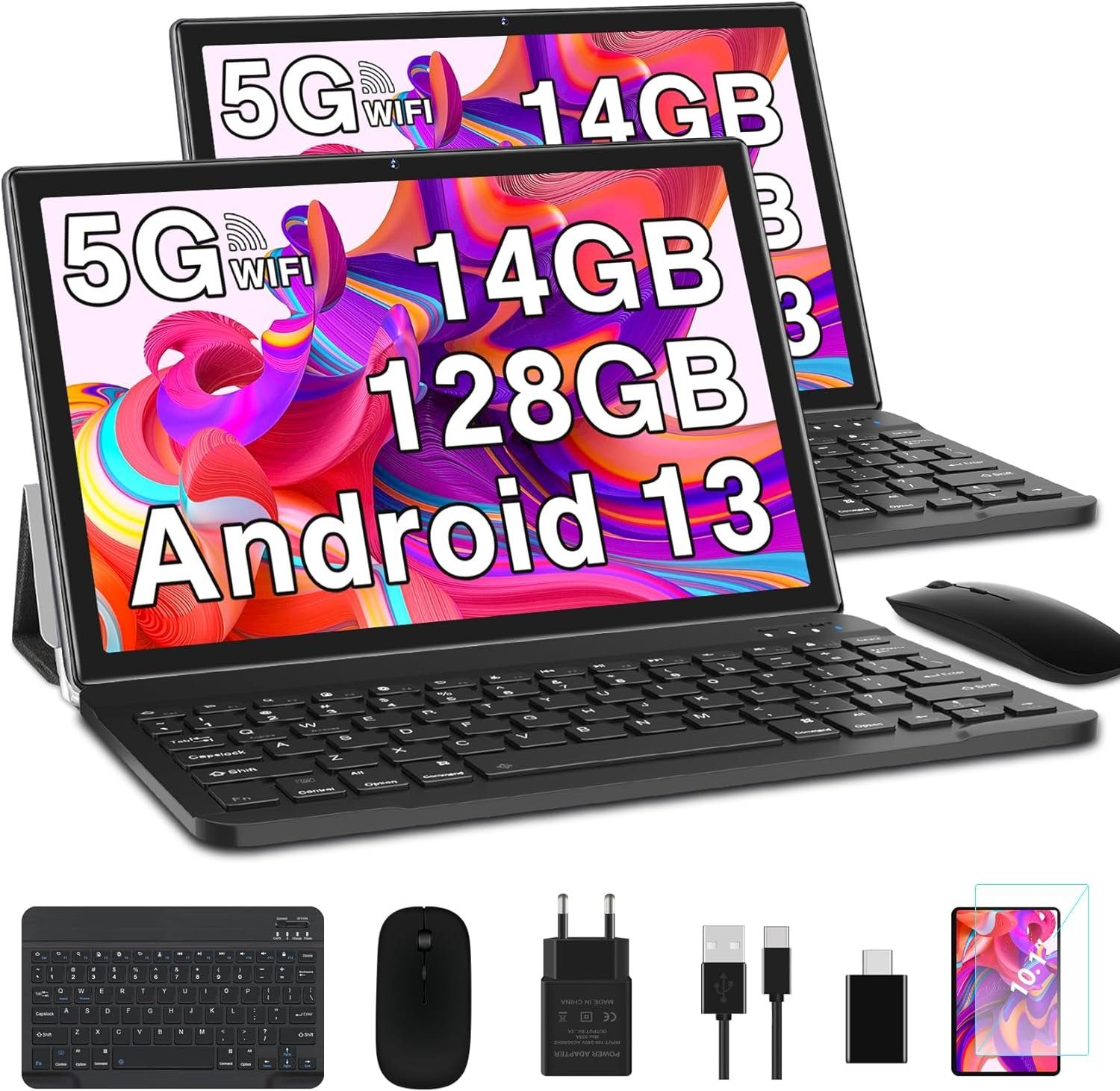 GOODTEL 14GB RAM 1TB TF, WiFi 5G Tablet (10