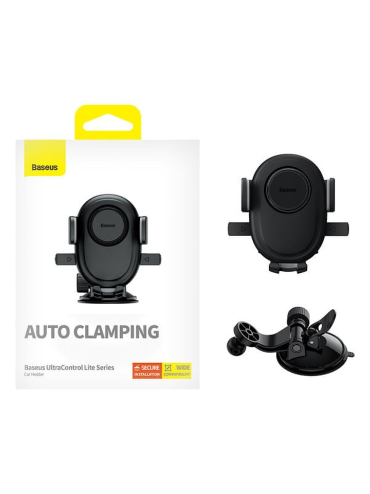 Baseus Baseus UltraControl Lite Series Autotelefonhalter – Schwarz in Schwarz günstig kaufen onesize