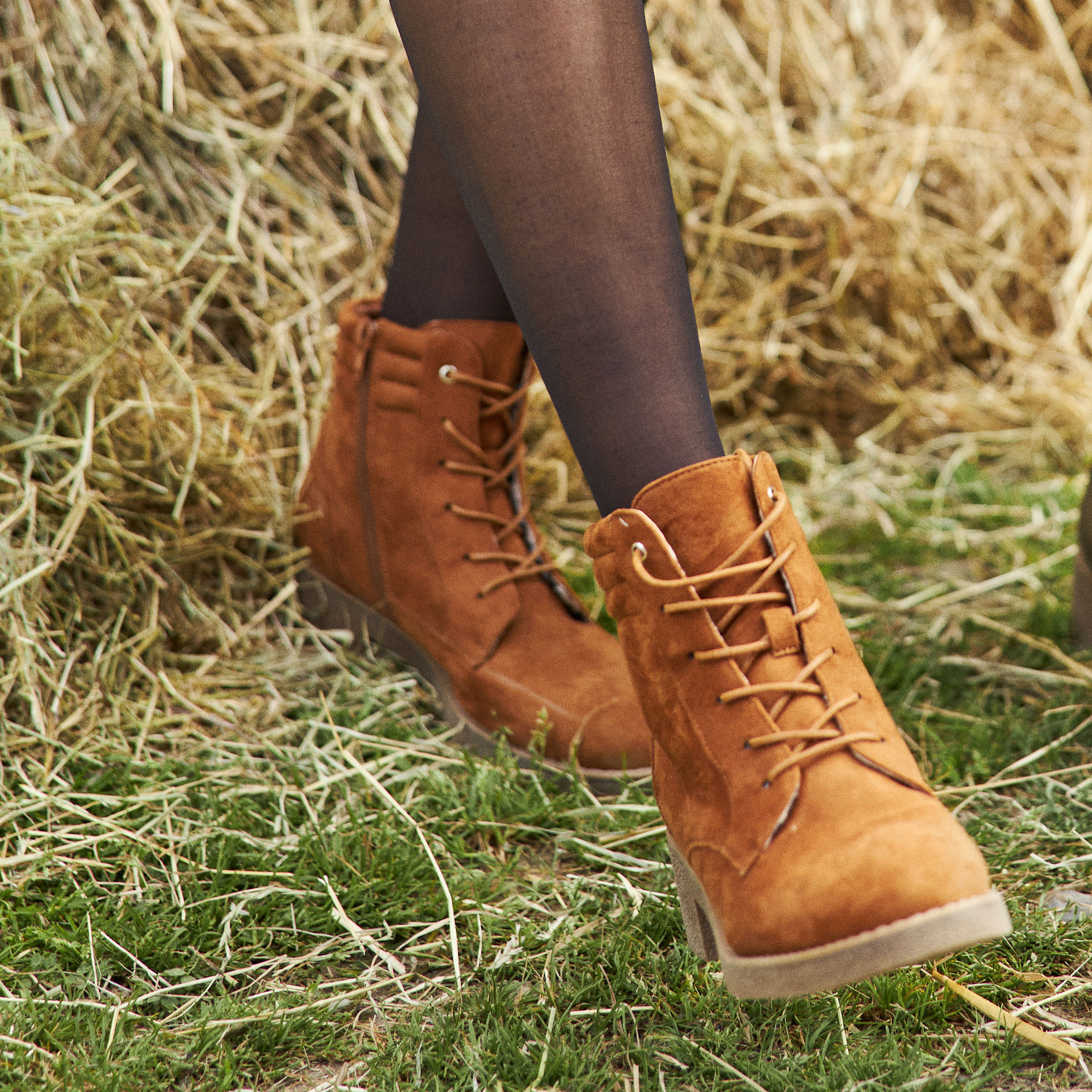 Bottines à talons marron femme | La Halle