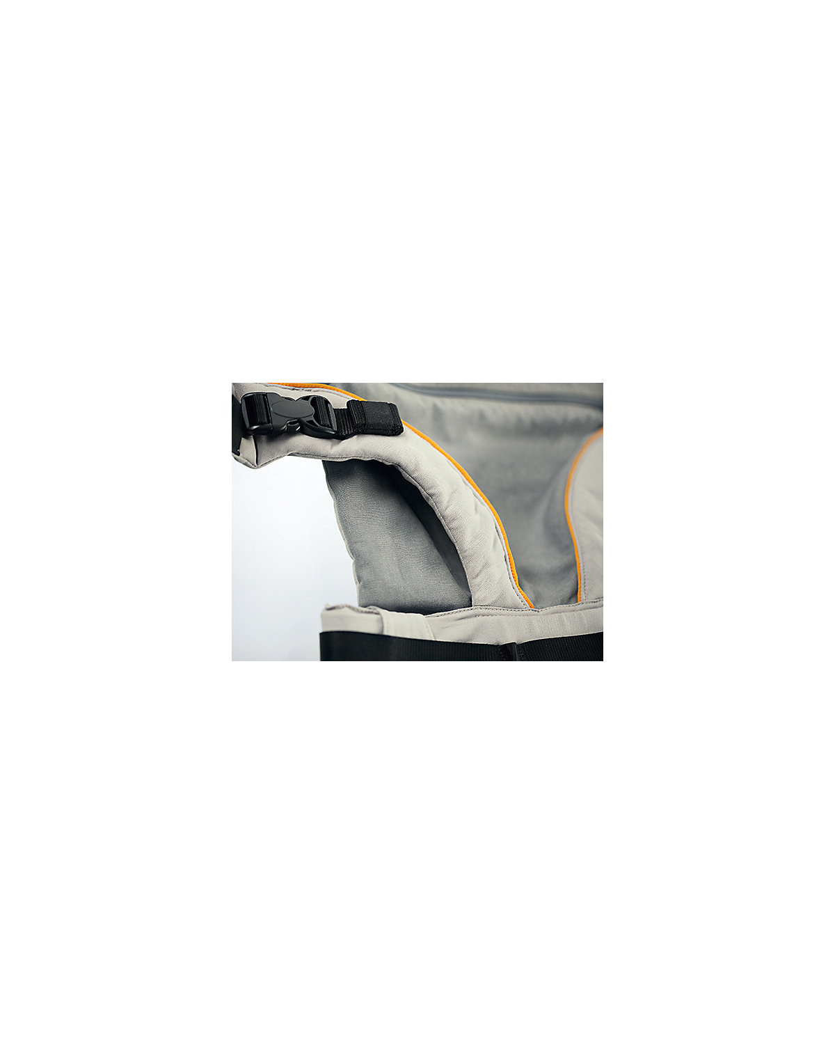 Babytrage XT Cotton grey-orange