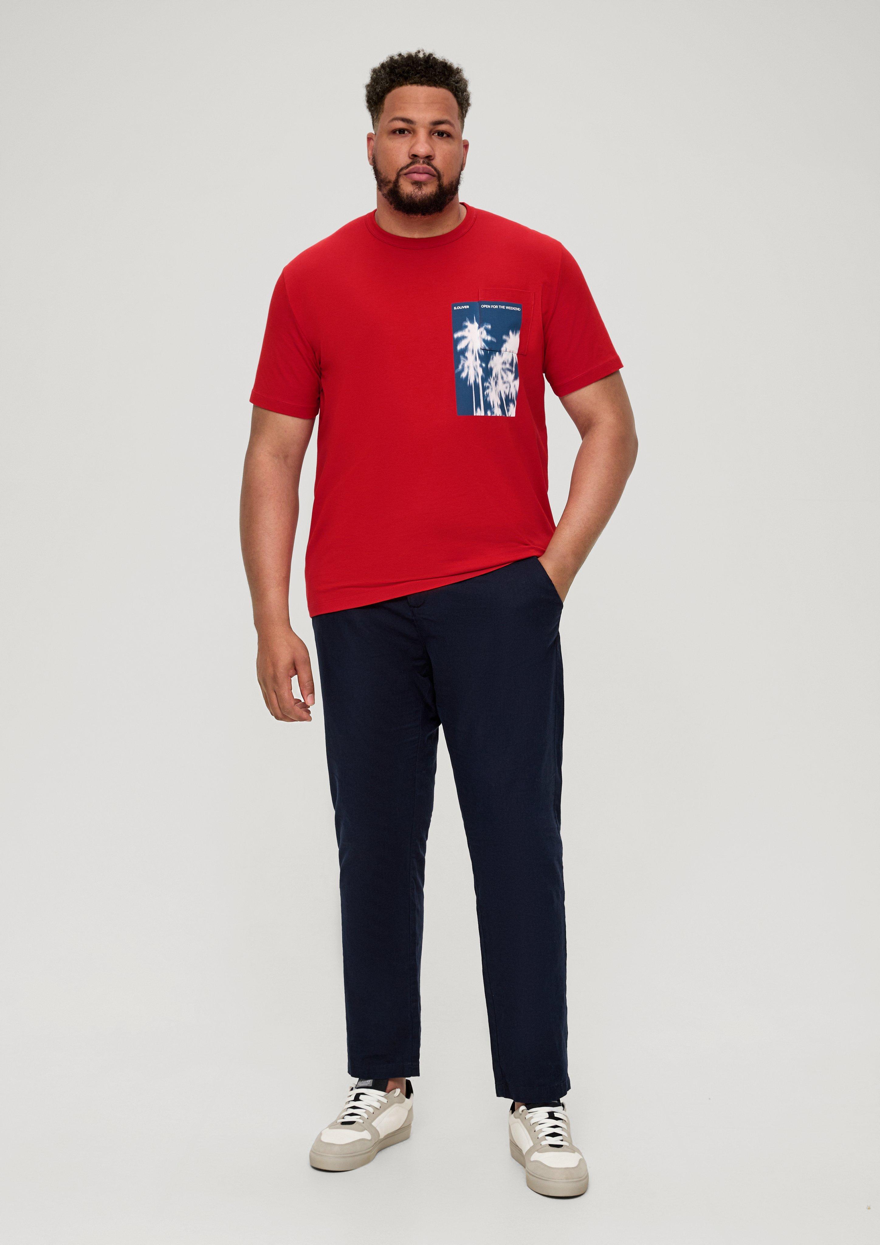 T-Shirt aus Baumwollstretch  2135661-30D1