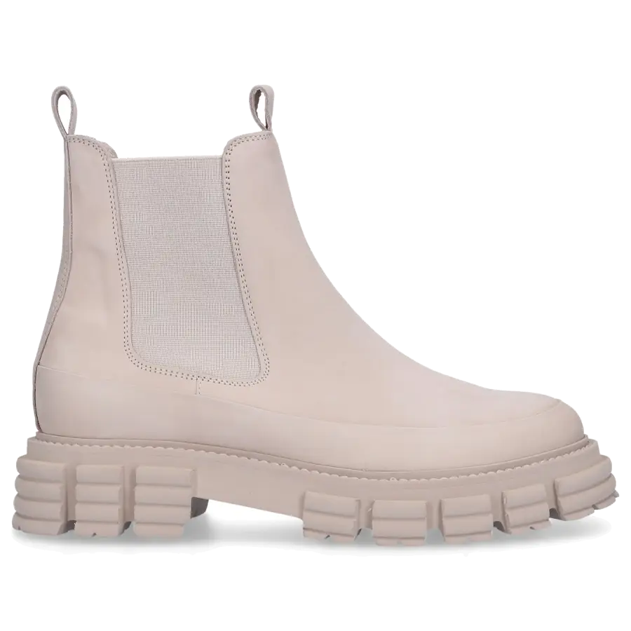 305 SOBE - Chelsea Boots GRENADA Nubukleder - beige