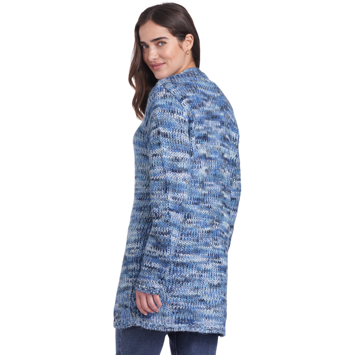 Damen Strickjacke mit Effektgarn