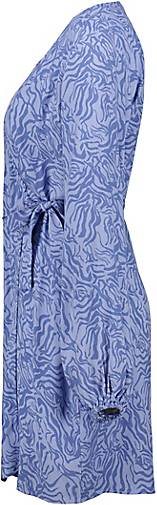 Envii Damen Wickelkleid ENKELLY LS DRESS AOP 6696