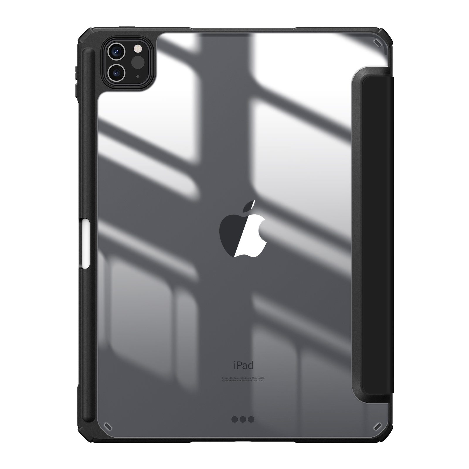 Fintie Tablet-Hülle Hybrid Hülle für iPad Pro 11 2022/2021/2020/2018 (4./3./2./1. Gen), mit Stifthalter, Hülle mit transparenter Hartschale auf Rückseite