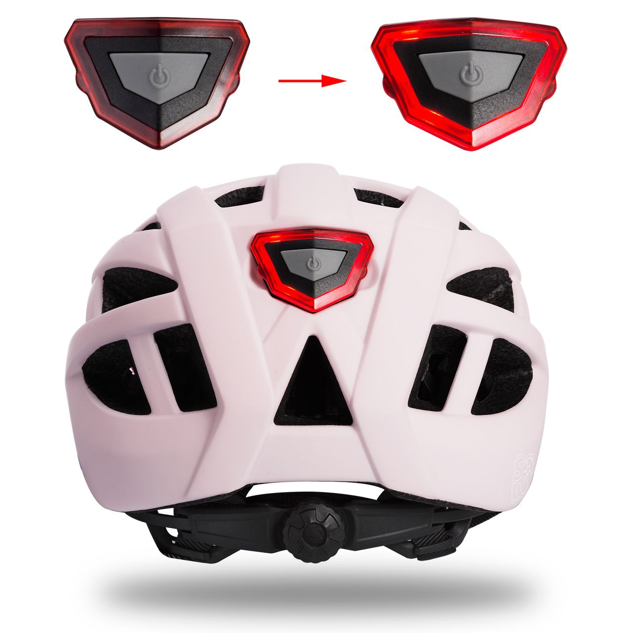 Casaria Spielwerk® Kinderhelm berry-pink Größe M