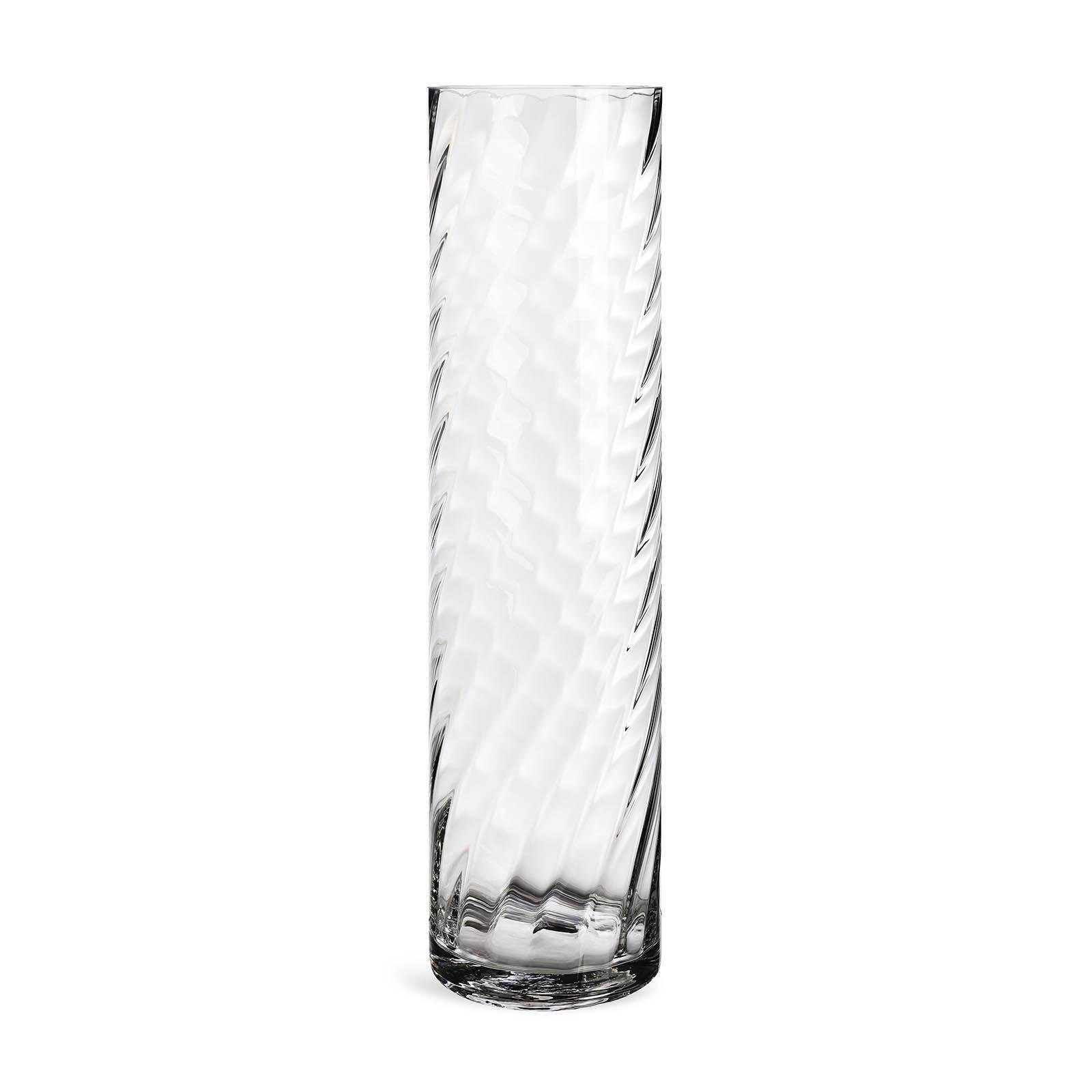 Depot Bodenvase Bodenvase Wirbel (Packung, 1 Stück Bodenvase), aus Glas, Ø 12.5 Zentimeter, H 50 Zentimeter