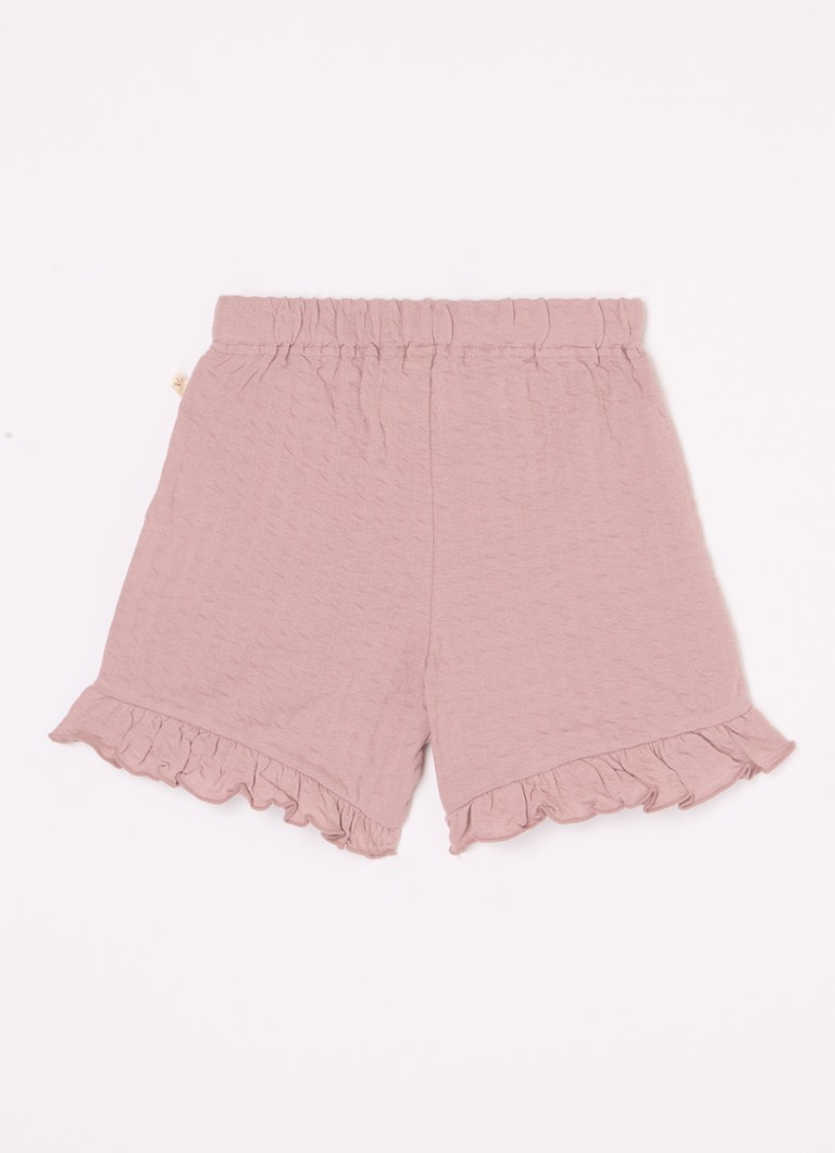 Lil' Atelier NMFFAMINA Organic Cotton Straight Cut Shorts