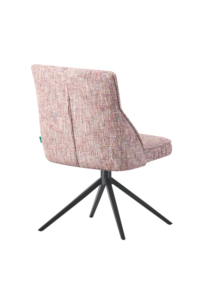 DUBI Möbel 2er-Set: Drehstuhl MIRELA in Rosa - (B)49 x (H)84 x  (T)62 cm günstig kaufen onesize