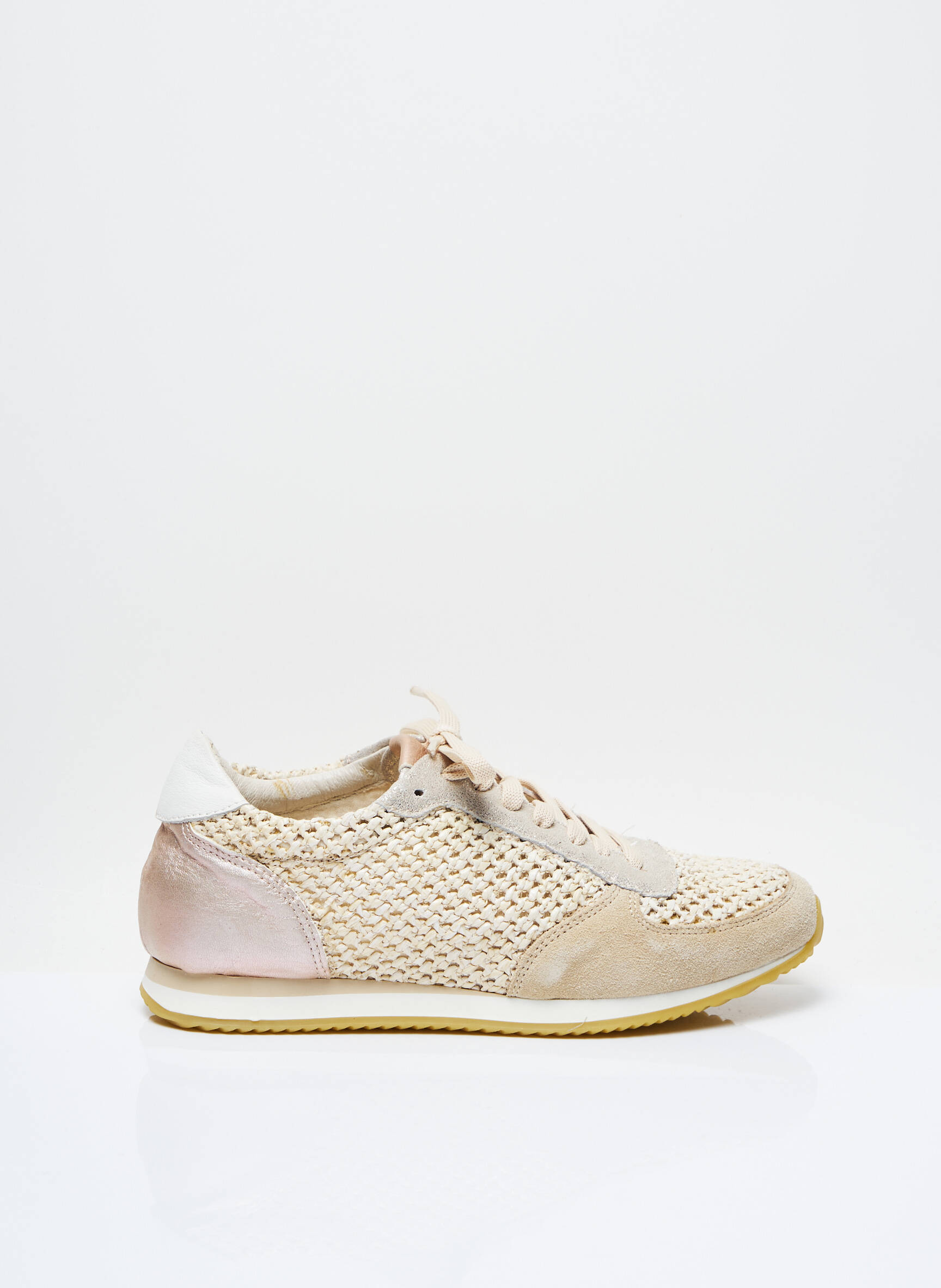 Reqins Baskets Femme couleur beige