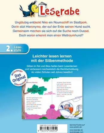 Leserabe mit Mildenberger Silbenmethode: Besuch aus dem Weltraum