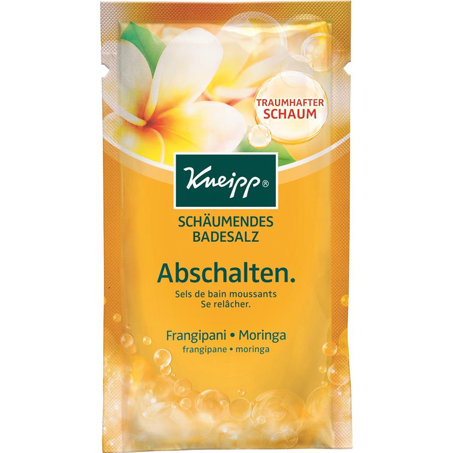 Schäumendes Badesalz Abschalten