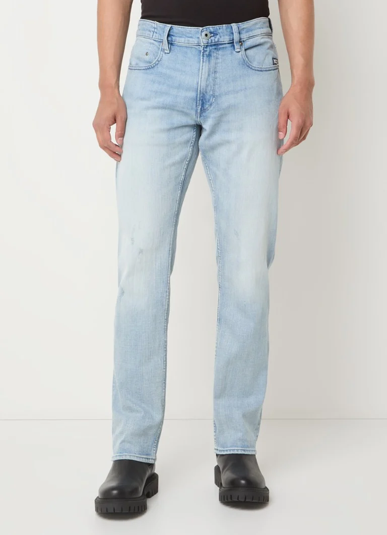 Rovné džínsy G-Star RAW Mosa s jemným praním