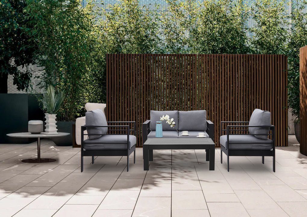 MeXo von GLP HOME Loungeset Gartenmöbel set sale aus Aluminium, Gartenlounge Set für 4-7 Personen, (Spar-Set), Sitzgruppe, Balkonmöbel, Sitzgarnitur Wetterfest für Indoor Outdoor