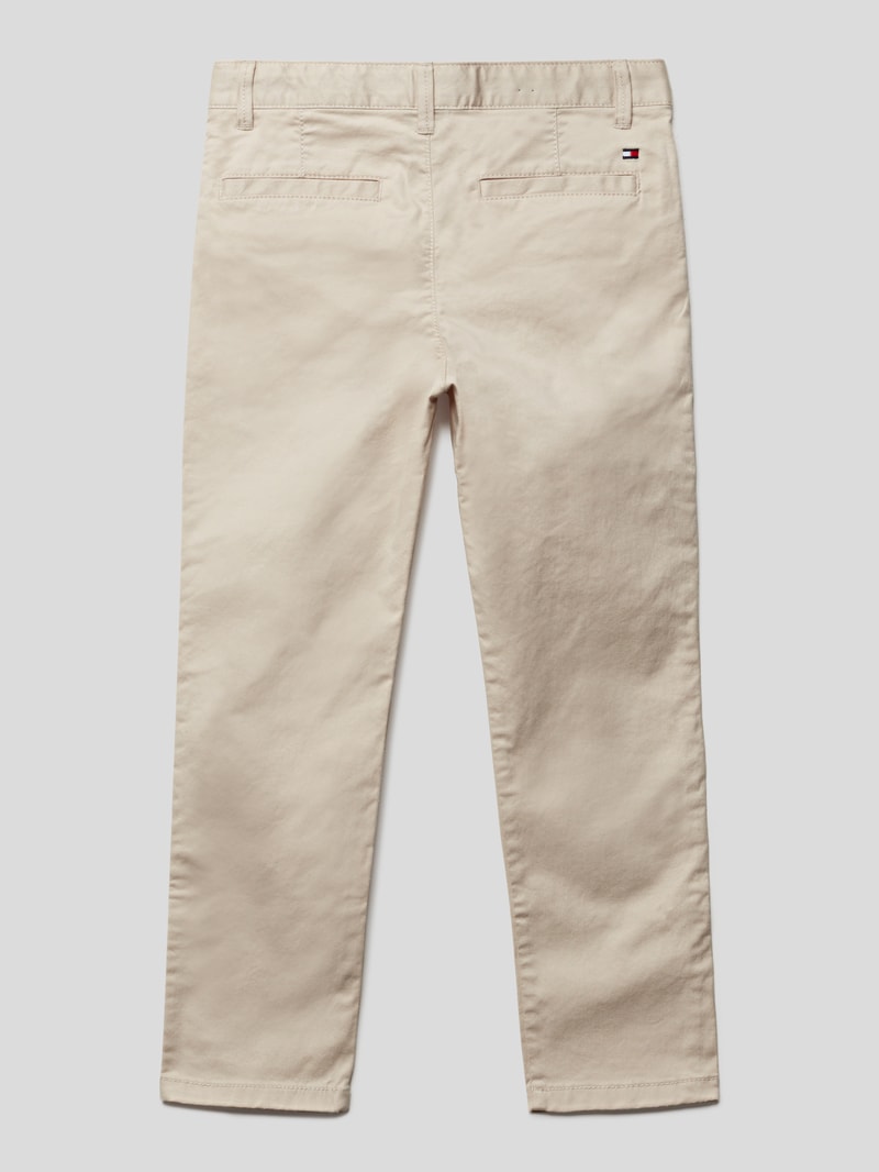 Slim Fit Stoffhose von Tommy Hilfiger in sand