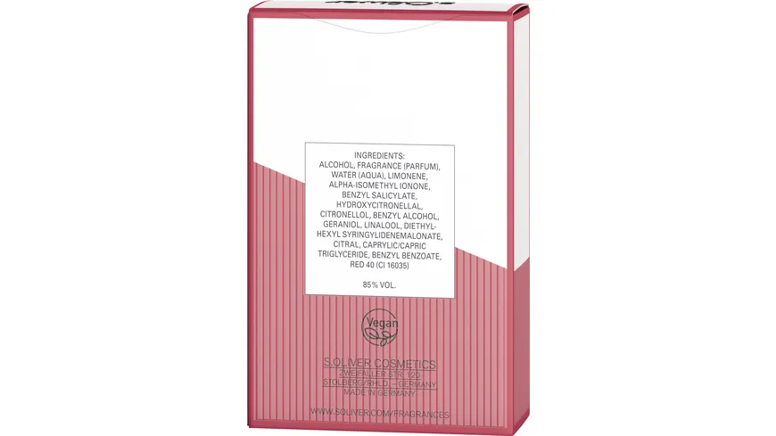 s.Oliver Here & Now Eau de Parfum 30 ml