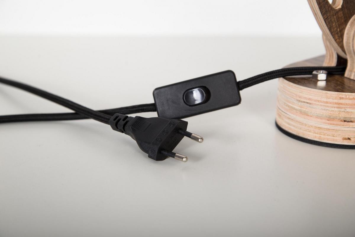 Kayoom Tischlampe Merop Teak