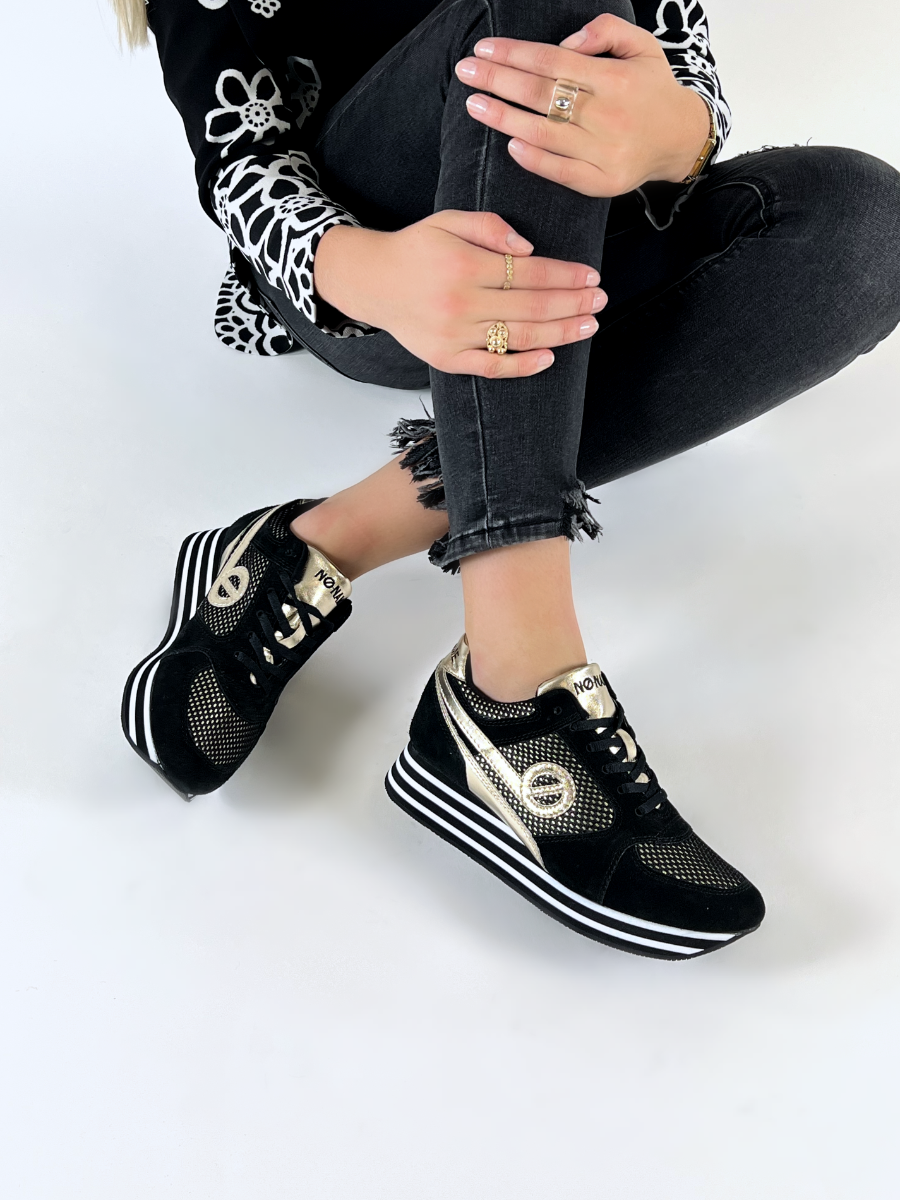 No Name  PARKO JOGGER H23 - Noir Or