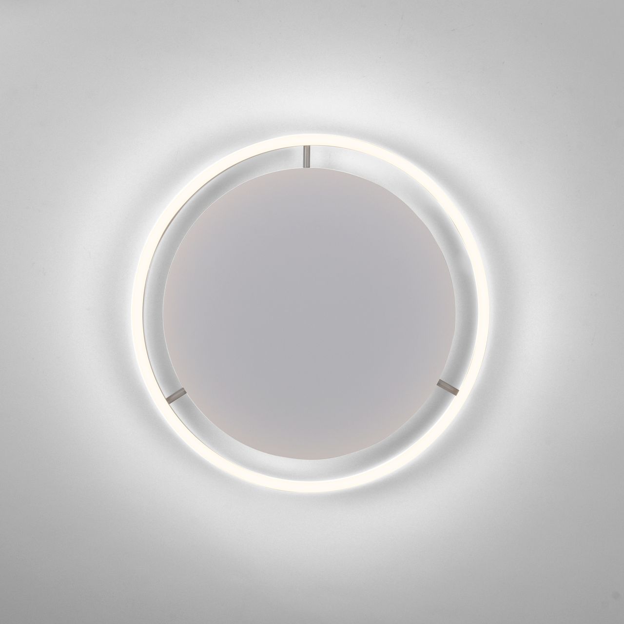 JUST LIGHT LeuchtenDirekt LED Deckenleuchte RITUS, rund, 3-Stufen Dimmer, 3000Kelvin,  Innenleuchte, IP20