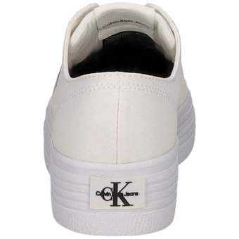 Calvin Klein Vulc Flatform Essential Mono in weiß