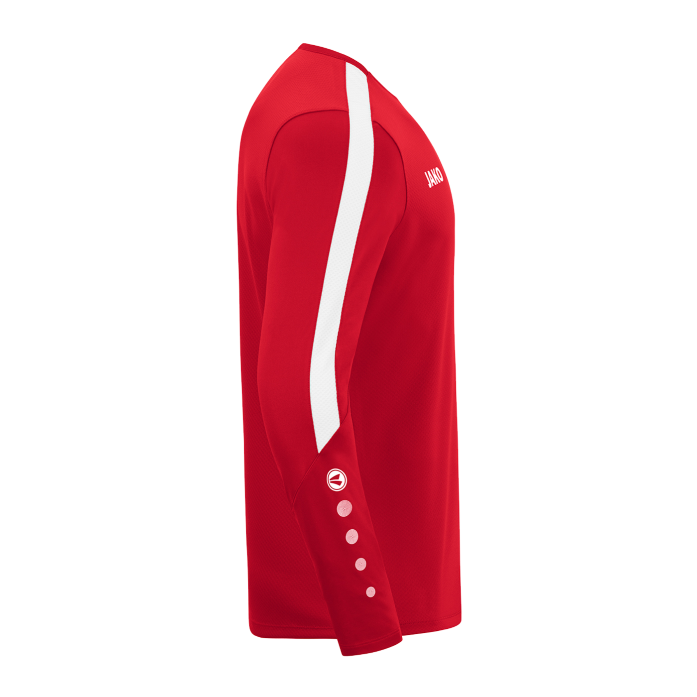 JAKO Power Sweatshirt Kids Rot Weiss F100
