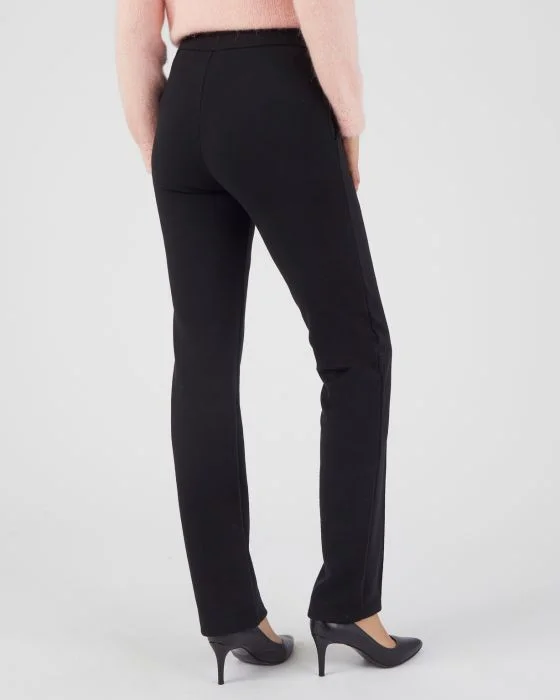 Pantalon droit maille milano chaude Thermolactyl