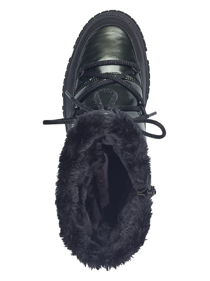 s.Oliver Winterboots in Khaki günstig kaufen