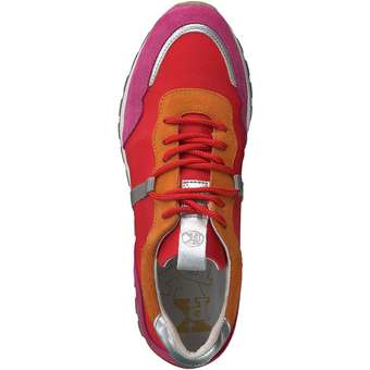 PX Schnürsneaker in rot