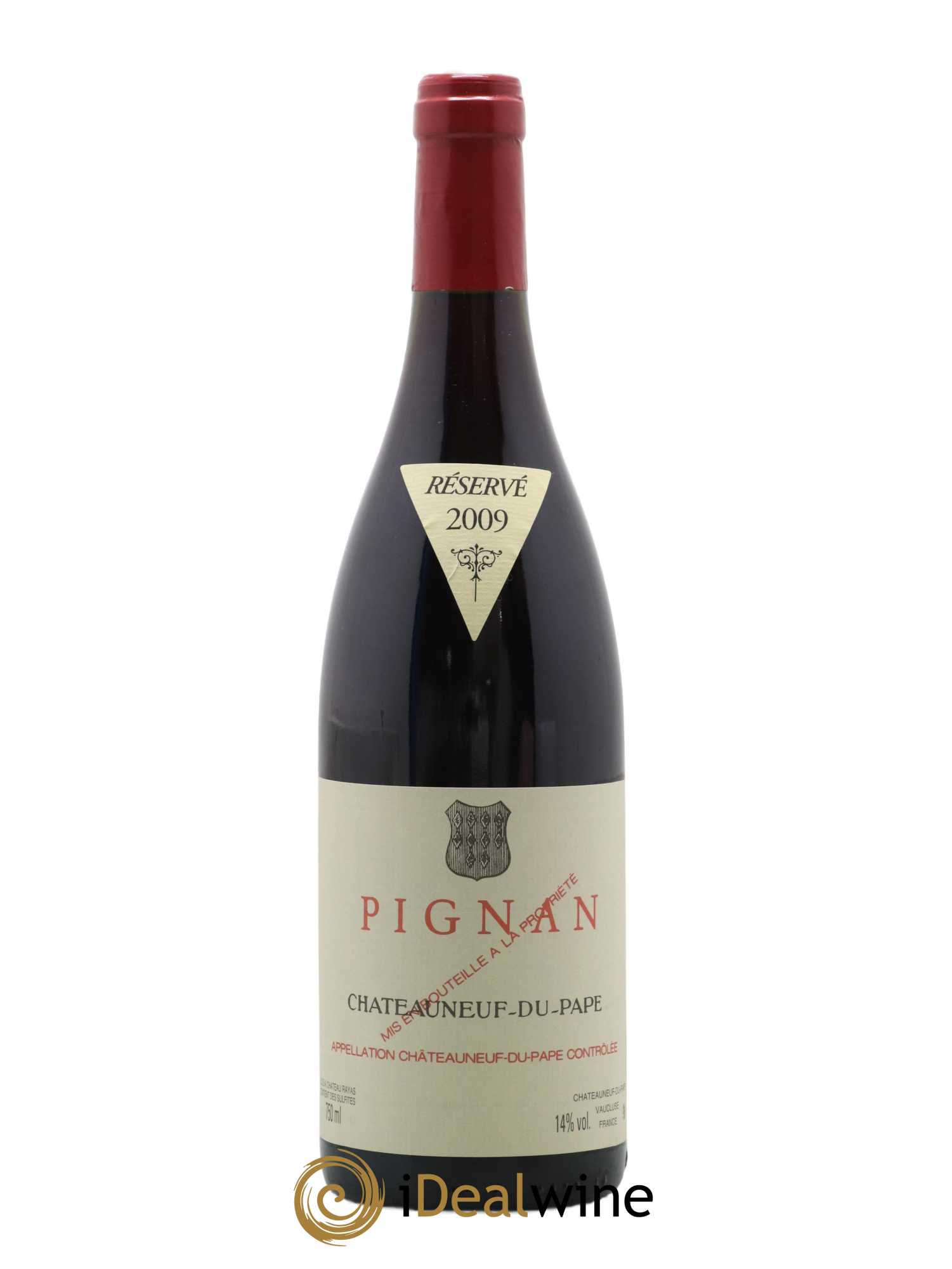 Châteauneuf-du-Pape Pignan Emmanuel Reynaud  2009 - Lot de 1 Bouteille