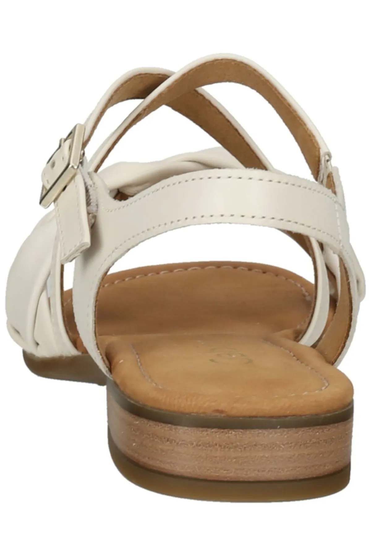 GABOR  Sandalette - Beige - Blockabsatz