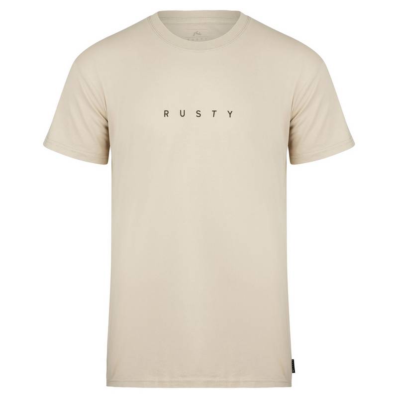 RUSTY SHORT CUT SHORT SLEEVE TEE T-Shirt Herren