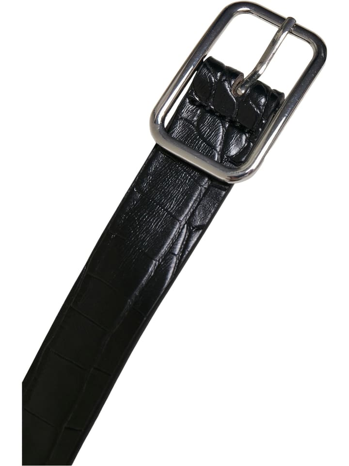 Urban Classics Urban Classics Gürtel in black/silver günstig kaufen