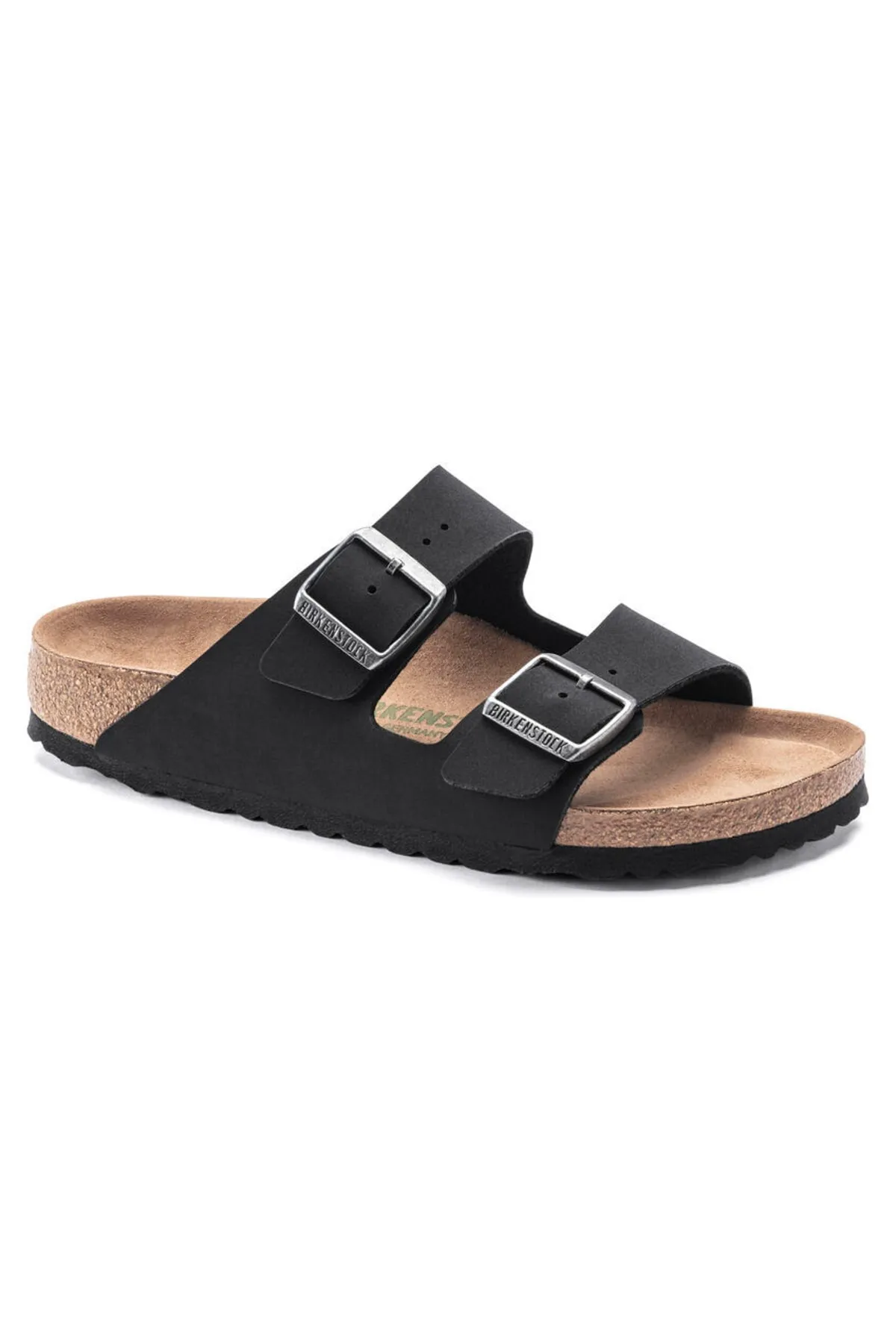 Birkenstock  Pantolette - Schwarz - Flacher Absatz