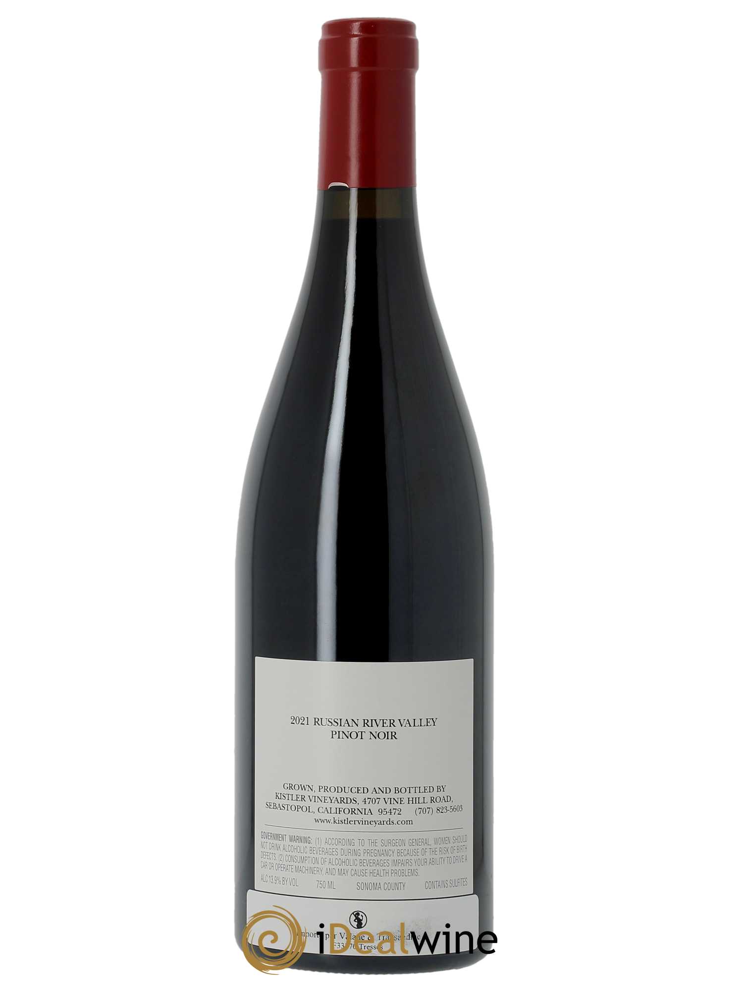 Russian River Pinot Noir Kistler  2021 - Lot de 1 Bouteille